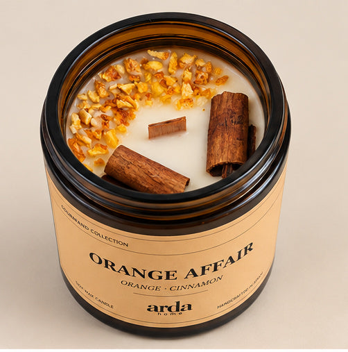 CRAVE 01 Orange Affair · Vela aromática