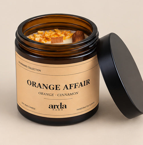 CRAVE 01 Orange Affair · Vela aromática